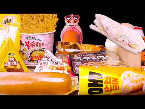 Korean convenience store hot food counter with oden fish cake skewers and tteokbokki warming
