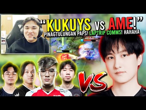 "KUKUYS SQUAD vs AME! NAGKITA-KITA NANAMAN!🤣 - LAPTRIP COMMS!🤣