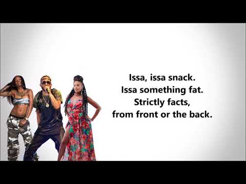 Nessa Preppy x Machel Montano x HoodCelebrityy x Travis World-Issa Snack Remix (Lyrics)