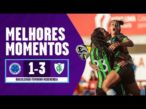 Gols e lances de Cruzeiro x América-MG