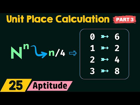 Unit Place Calculation Part 3