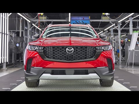 , title : '2023 Mazda CX-50 PRODUCTION Line in USA'