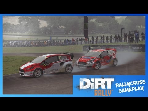 DiRT Rally Xbox One Cinematic Gameplay | Rallycross - Reinis Nitiss Ford Fiesta RX @ Lydden Hill