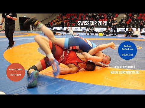 Kieran O'Neill (RS Freiamt) - Sashko Kostadinov (RC Willisau Lions) - Swisscup 2025