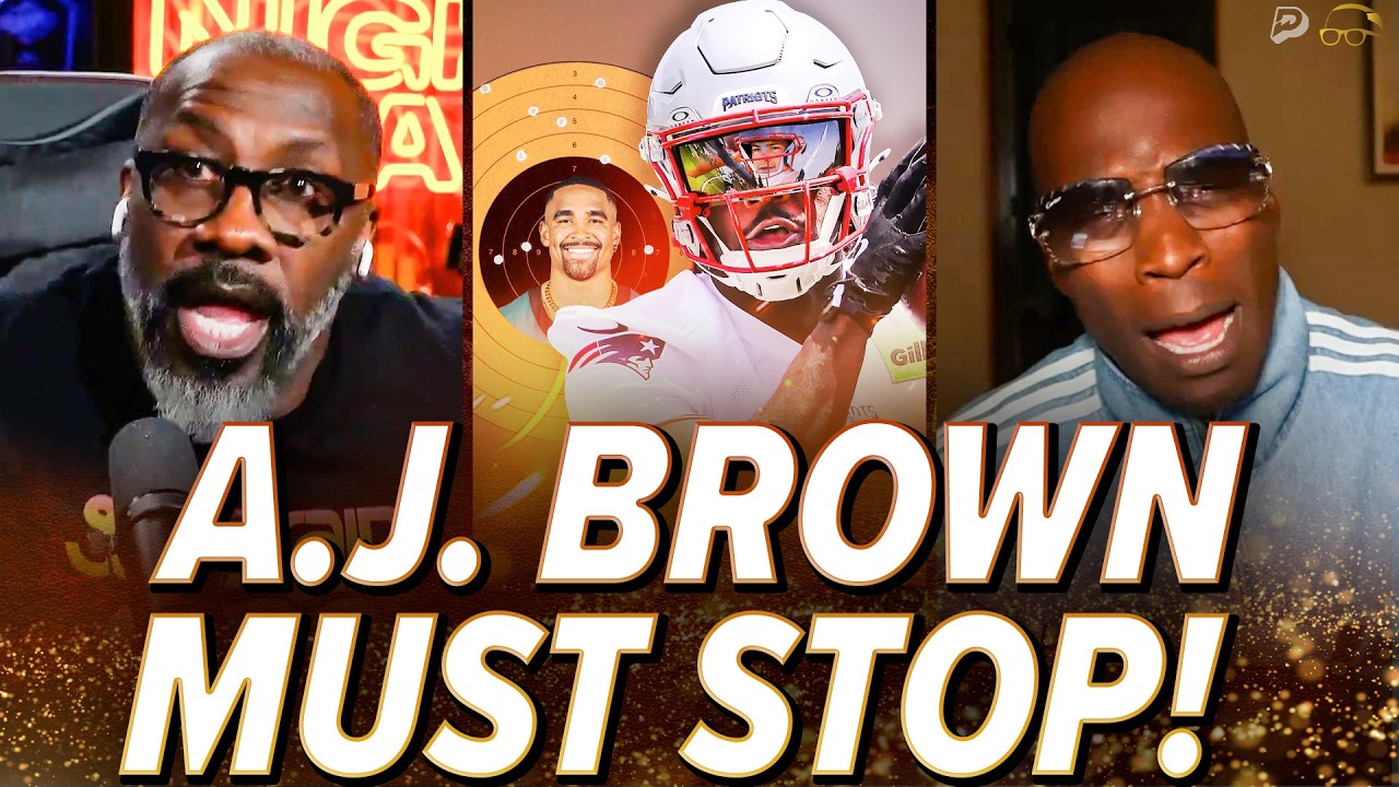 Unc & Ocho STUNNED A.J. Brown TAKING SHOTS at Jalen Hurts after 1 Week with Drake Maye! | Nightcap
