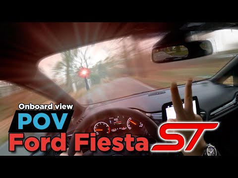 Ford Fiesta ST 200PS / 290Nm | POV DRIVE Onboard - 60fps!