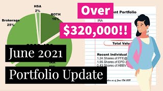 June 2021 Portfolio Update | Entire Portfolio Revealed | Over $320,000!!