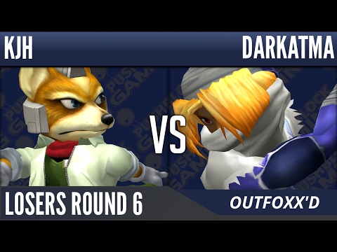 Outfoxx'd [Melee] - KJH (Fox) VS Darkatma (Sheik) - Losers Round 6
