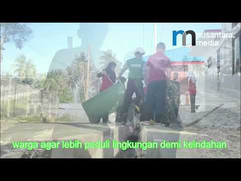 Jaga Wisata Pantai Banten, TNI Imbau Warga Tak Buang Sampah ke Sungai