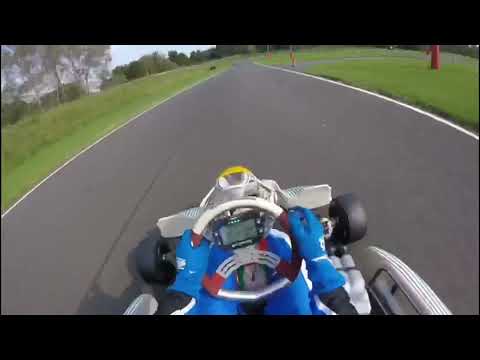 KZ2 Shifter Kart Lap Of Whilton Mill OTK Tony Kart 2021 Karting Helmet Camera