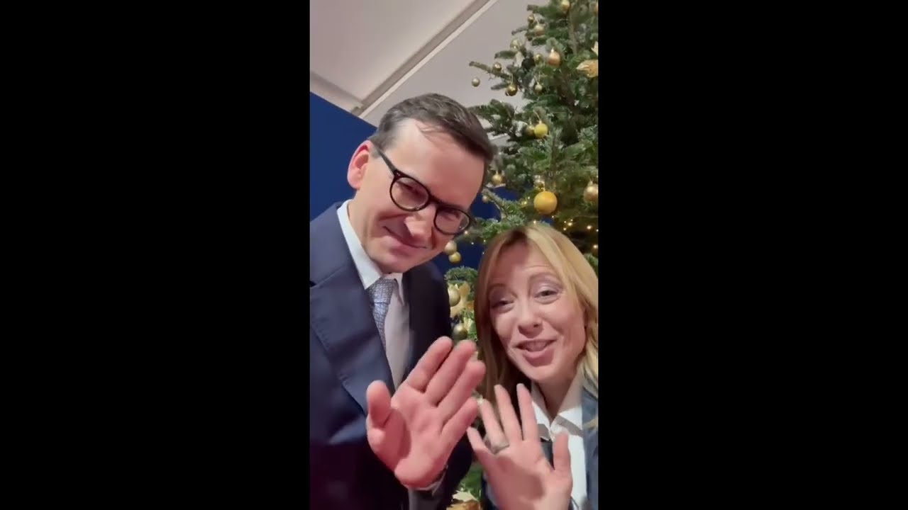 IL MESSAGGIO DI GIORGIA MELONI E DEL PREMIER POLACCO MATEUSZ MORAWIECKI