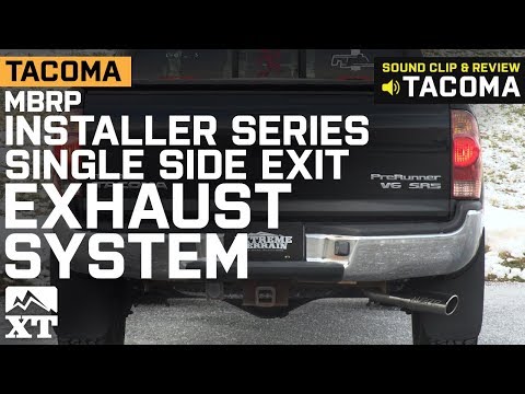 Tacoma MBRP Installer Series Single Exhaust System - Side Exit (2005-2015 4.0L) Sound Clip & Review