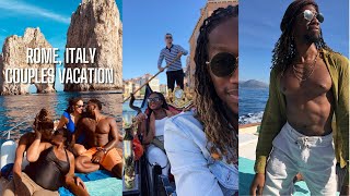 COUPLE'S TRIP TO ROME: ITALY, CAPRI, VENICE TRAVEL VLOG | BLACK COUPLES TRAVEL