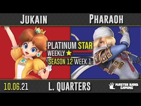 PSW S12:W1 - Jukain (Daisy) vs Pharaoh (Sheik, Yoshi) - L Quarterfinals