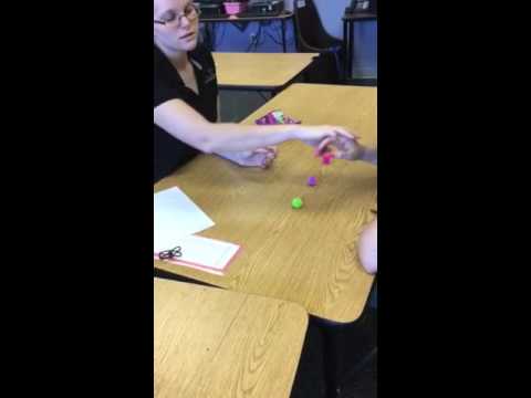 Discrete Trial Teaching (DTT) in an ASD classroom
