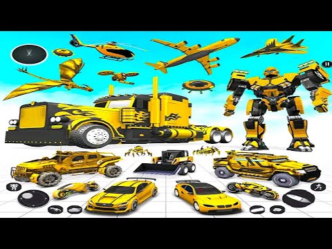 Truck Robot Car Multi Transform War Action - Android Gameplay