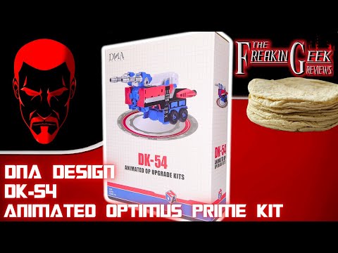 MY HEART IS FARTING | DNA Design DK-54 Animated Optimus Prime KIT: EmGo's Reviews N' Stuff