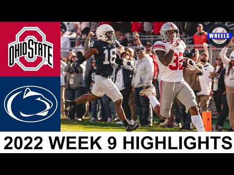 #2 Ohio State vs #13 Penn State Highlights | College Football Week 9 | 2022 College Football
