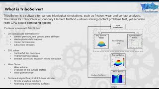 TriboSolver Introduction