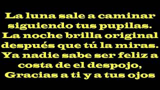 Calle 13 con Silvio Rodriguez - Ojos color sol (Letra)