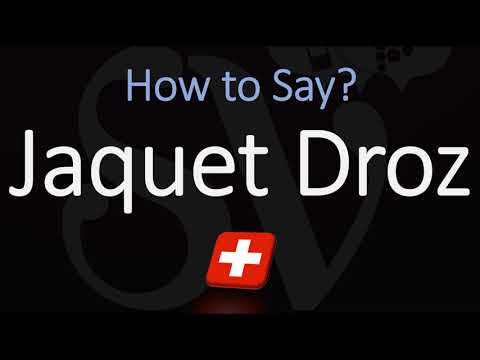 How to Pronounce Jaquet Droz? (CORRECTLY) Swiss Luxury Watchmaker Pronunciation