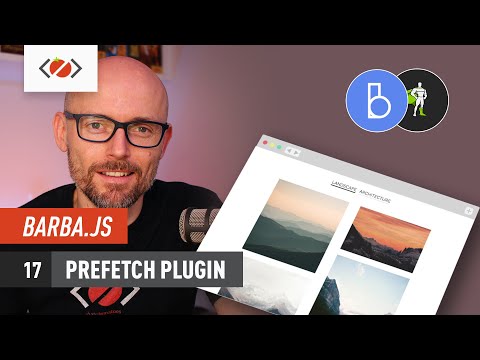 Barba js with GSAP 17 Prefetch Plugin