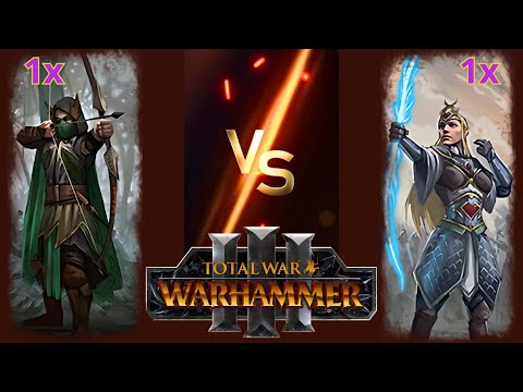 Can Deepwood Scouts Beat Sisters of Avelorn in Total War: Warhammer 3?