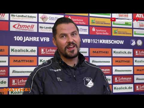 Toni Lempke im Interview vor dem Spiel gegen die SG Union Sandersdorf