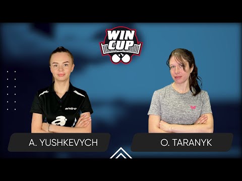 14:00 Anastasiia Yushkevich-Olena Taranyk 27.03.2025 WINCUP Women Season Final Professional. TABLE 1
