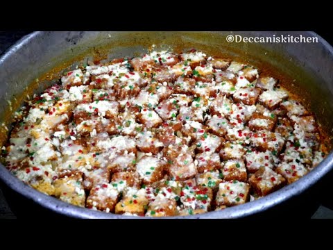 Bawarchi se sikhiye Double ka Meetha 50 log ke liye/Bawarchi special meetha/Double ka Meetha