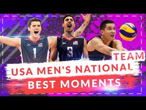 USA MEN'S NATIONAL VOLLEYBALL TEAM | US | BEST MOMENTS | VOLLEYBALL ACTIONS FIVB 2017 | Highlights