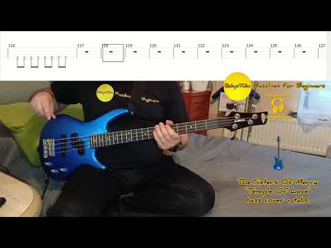 Temple Of Love (The Sisters Of Mercy) - bass cover + tabs by robyx