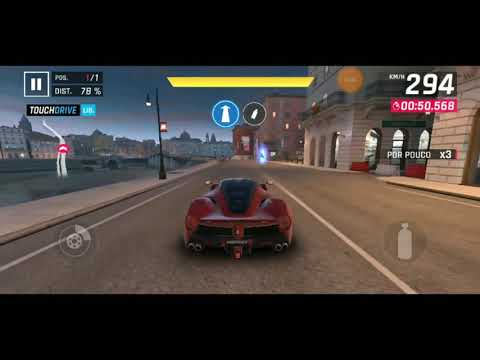 Testando Asphalt 9 no Moto G7 Plus