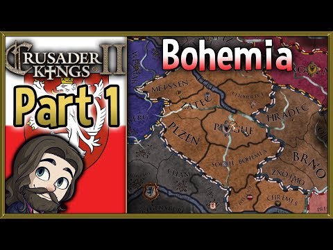 Crusader Kings 2 Holy Fury Bohemia Gameplay - Part 1 - Let's Play Walkthrough