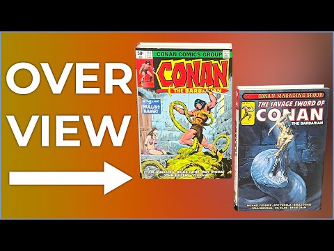 Conan The Barbarian Omnibus Vol. 5 & Savage Sword Of Conan: The Original Comics Vol. 5 Overview!