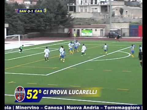 PROMOZIONE, SANTERAMO - CASAMASSIMA 0-2 (SINTESI)