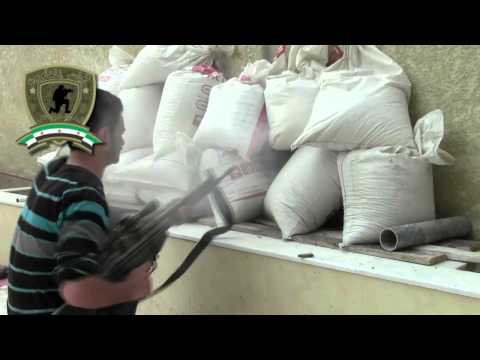 استهداف قناصي كتيبة السلطان نور الدين الزنكي قوات النظام والشبيحة في حي جوبر في مدينة دمشق