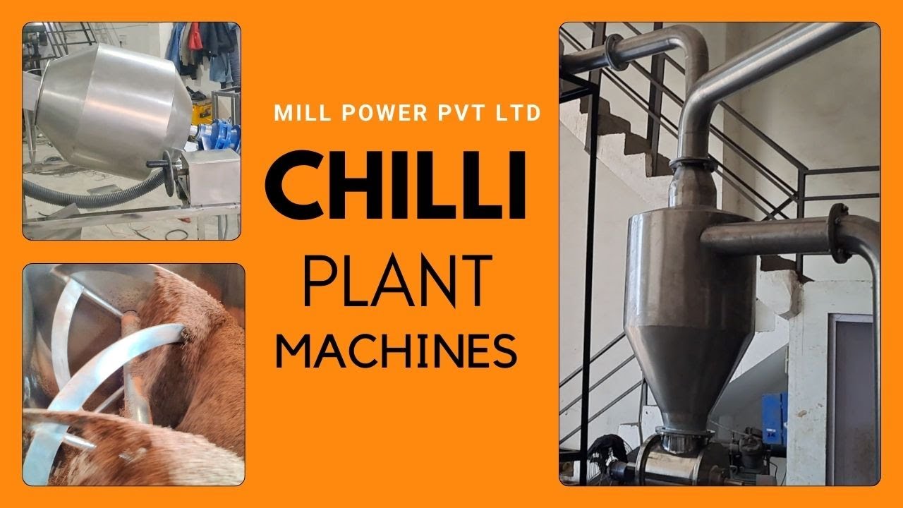 Chilli Grinding Machine Plant