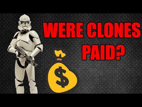 Were Clone Troopers Paid for their Service?