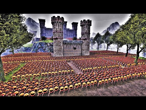 Epic invasion of Werewolves | Castle Siege - Ultimate Epic Battle Simulator