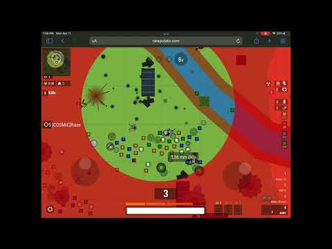 [COSMiC]Raze vs. [FSA]Whale Mobile Pro Surviv.io 1v1 Montage (Part 6)