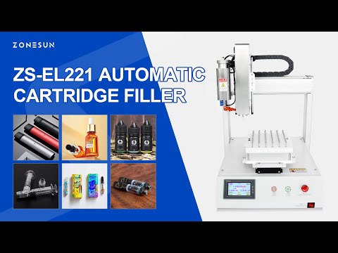 ZONESUN ZS-EL221 Automatic E-liquid Cartridge Filling Machine