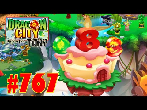Dragon City "Capítulo 767 - La Isla Cumpleaños" por Tony