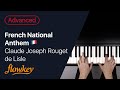 French National Anthem Claude Joseph Rouget De Lisle Piano Tutorial
