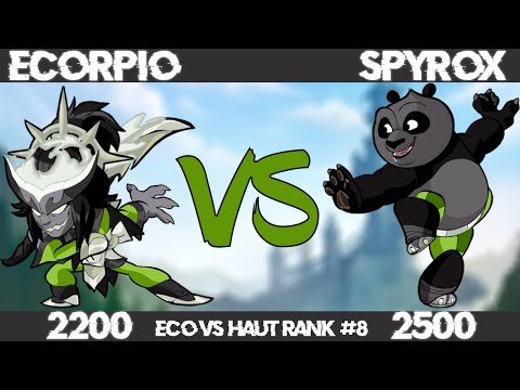 Brawlhalla : Ecorpio VS SpyroX - Haut Rank Français , Main Gants !