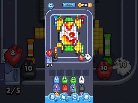 Pixel Flow Level 2128 Walkthrough