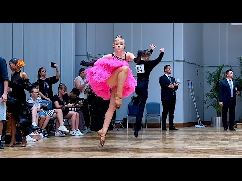 Benedict Wetterauer & Alexandra Koshman (GER) Junior 1 Latin [Jive] GOC 2024 / 1st Round