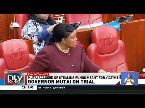 Kericho governor Eric Mutai faces damning accusations in his Senate impeachment trial