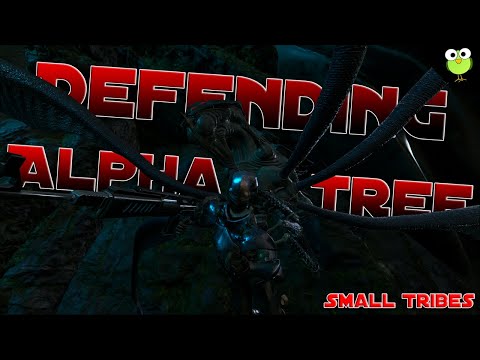 Defending my Alpha Tree from Griefers | Official Small Tribes | ARK