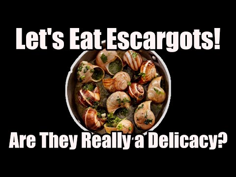 Frozen Garlic Butter Snails (Escargot) - WHAT ARE WE EATING??